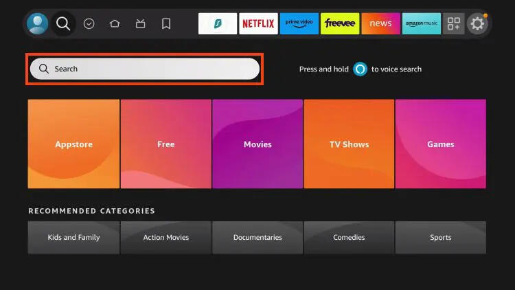 Downloader App suchen Downloader App für Fire TV IPTV Installation im Store suchen